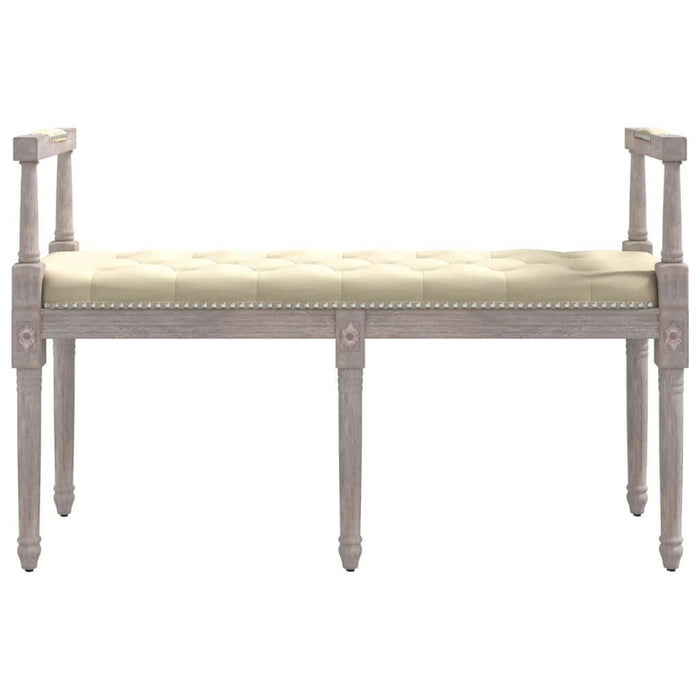 Bankje 110X40X70 Cm Linnen Beige