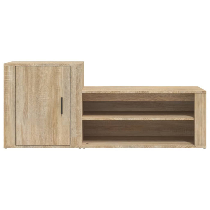 Schoenenkast 30X35X54 Cm Bewerkt Hout Kleurig Sonoma Eiken