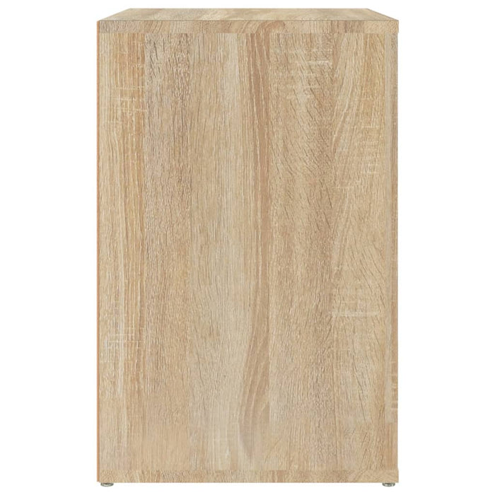 Schoenenkast 30X35X54 Cm Bewerkt Hout Kleurig Sonoma Eiken