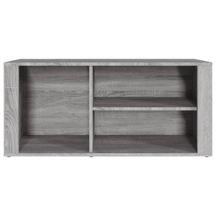 Schoenenkast 00X35X45 Cm Bewerkt Hout Grijs Sonoma