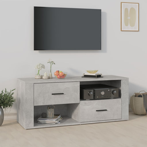 Tv-Meubel 00X35X40 Cm Bewerkt Hout Bruin Eikenkleur