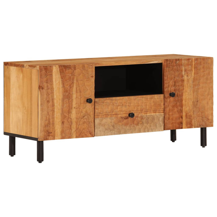 Tv-Meubel 105X33X46 Cm Massief Acaciahout