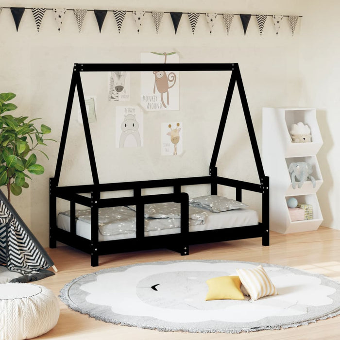 Kinderbedframe Massief Grenenhout