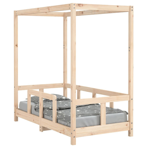 Kinderbedframe Massief Grenenhout