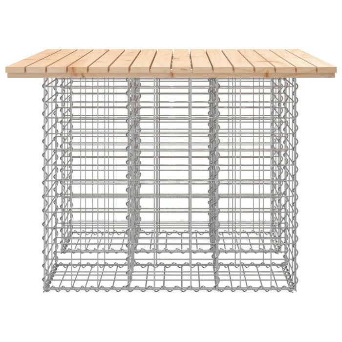 Tuinbank Schanskorfontwerp 100X102X72 Cm Massief Grenenhout