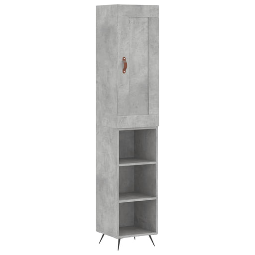 Hoge Kast 34,5X34X180 Cm Bewerkt Hout