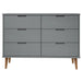 Ladekast Molde 113X40X80 Cm Massief Grenenhout