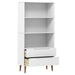 Boekenkast Molde 85X35X170,5 Cm Massief Grenenhout