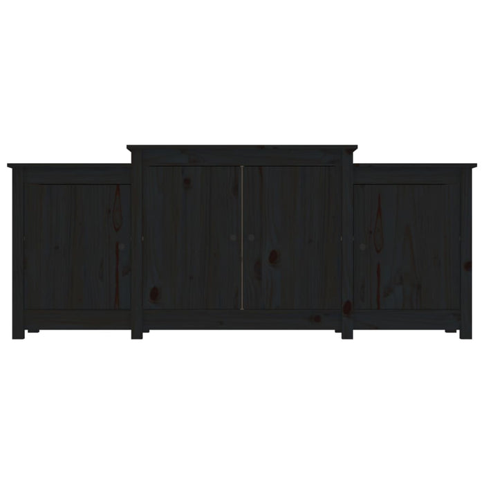 Dressoir 164X37X68 Cm Massief Grenenhout