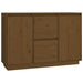 Dressoir 111X34X75 Cm Massief Grenenhout