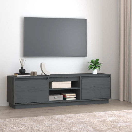 Tv-Meubel 140X35X40 Cm Massief Grenenhout