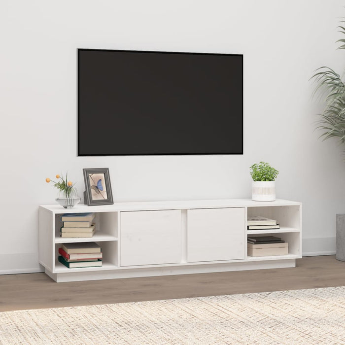 Tv-Meubel 156X40X40 Cm Massief Grenenhout