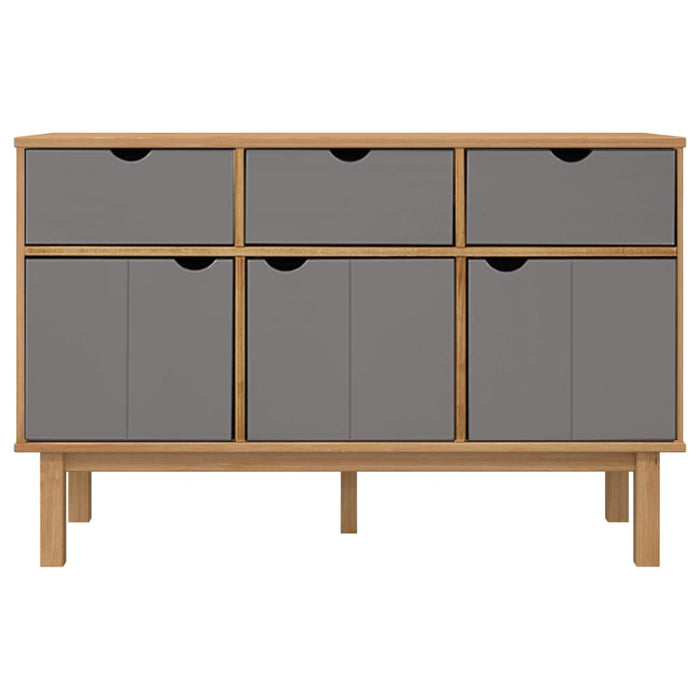 Dressoir Otta 114X43X73,5 Cm Massief Grenenhout