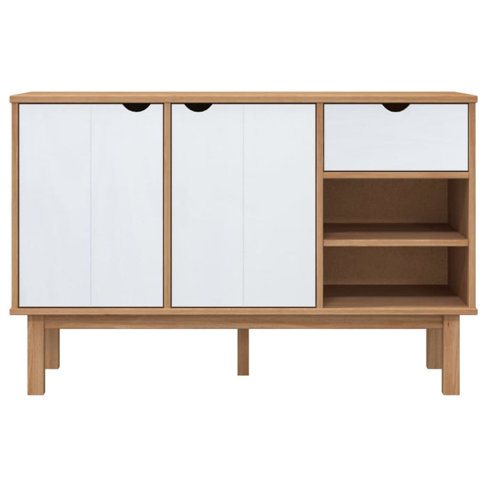 Dressoir Otta 114X43X73,5 Cm Massief Grenenhout