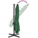 Zweefparasol Met Aluminium Paal 300X300 Cm Groen