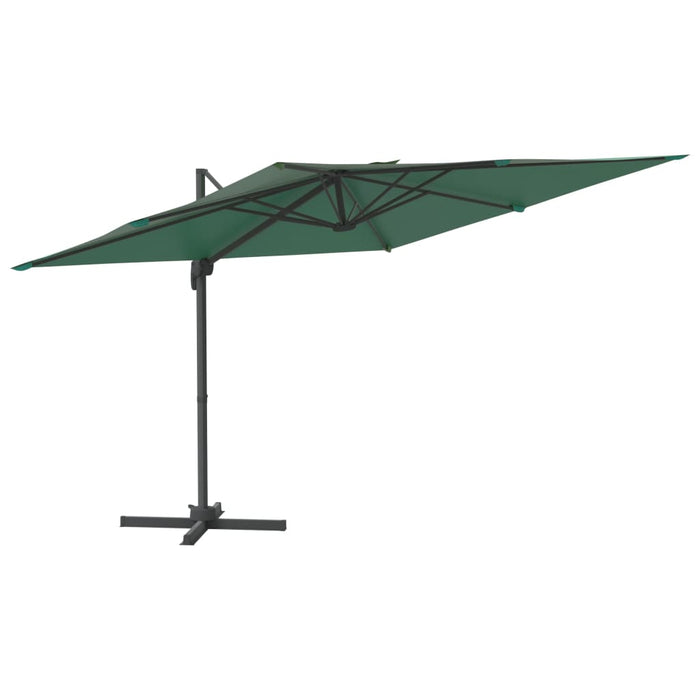 Zweefparasol Met Aluminium Paal 400X300 Cm Groen