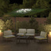 Zweefparasol Met Led-Verlichting 400X300 Cm Groen