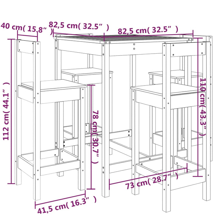 Barset Massief Grenenhout