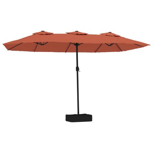 Parasol Dubbel 449X245 Cm Kleurig