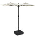 Parasol Dubbel Met Led's 316X240 Cm Zand