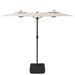 Parasol Dubbel Met Led's 316X240 Cm Zand