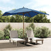 Parasol Met Houten Paal 300X300X273 Cm Azuur