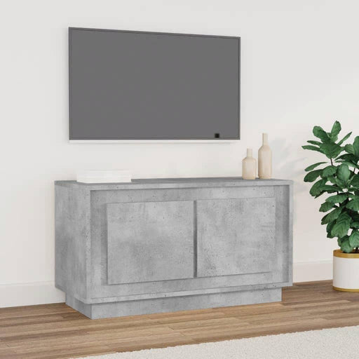 Tv-Meubel 80X35X45 Cm Bewerkt Hout