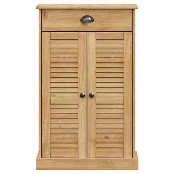 Schoenenkast Vigo 60X35X96 Cm Massief Grenenhout