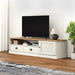 Tv-Meubel Vigo 156X40X40 Cm Massief Grenenhout