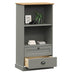 Boekenkast Vigo 60X35X114,5 Cm Massief Grenenhout