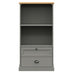 Boekenkast Vigo 60X35X114,5 Cm Massief Grenenhout