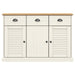 Dressoir Met Lades Vigo 113X40X75 Cm Massief Grenenhout