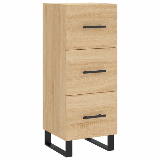 Dressoir 34,5X34X90 Cm Bewerkt Hout