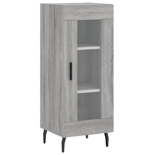 Dressoir 34,5X34X90 Cm Bewerkt Hout Eikenkleurig