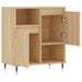 Dressoir 60X35X70 Cm Bewerkt Hout Sonoma Eikenkleurig