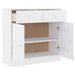 Dressoir Alta 77X35X73 Cm Massief Grenenhout