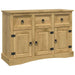 Dressoir Corona 115X43X79,5 Cm Massief Mexicaans Grenenhout