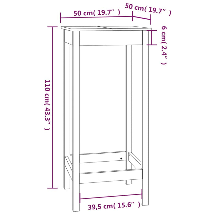 Barset Massief Grenenhout