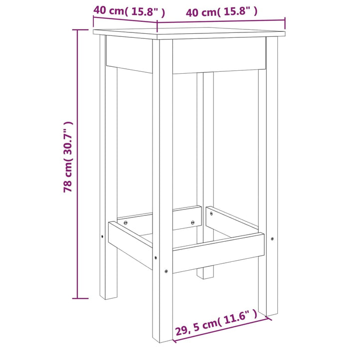 Barset Massief Grenenhout