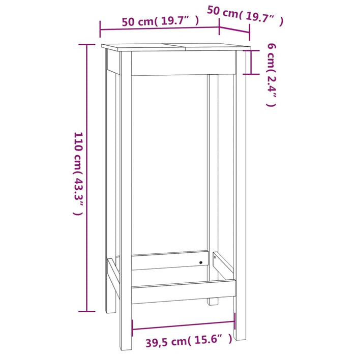 Barset Massief Grenenhout