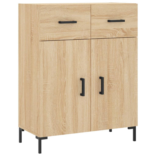 Dressoir 69,5X34X90 Cm Bewerkt Hout Kleurig