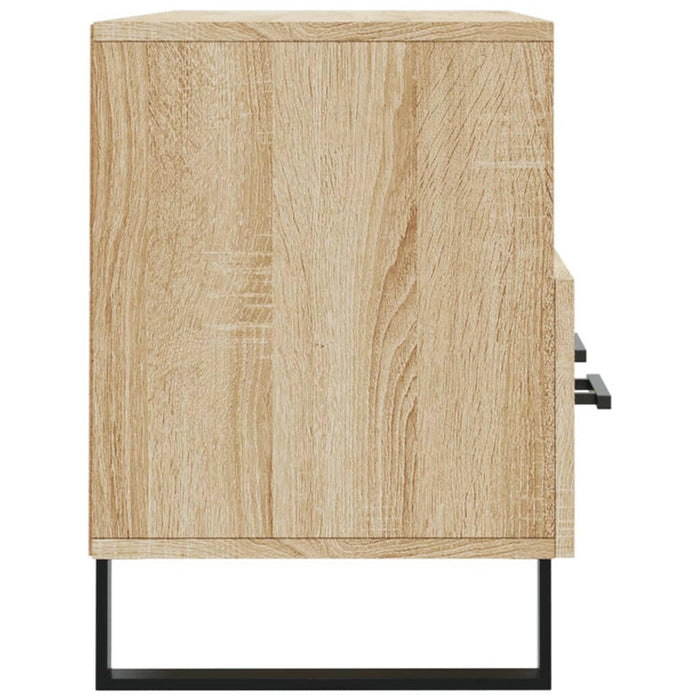 Tv-Meubel 102X36X50 Cm Bewerkt Hout Sonoma Eikenkleurig