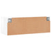 Wandkast 00X36,5X35 Cm Bewerkt Hout Hoogglans Wit