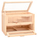 Hamsterkooi 60X35,5X42 Cm Massief Vurenhout