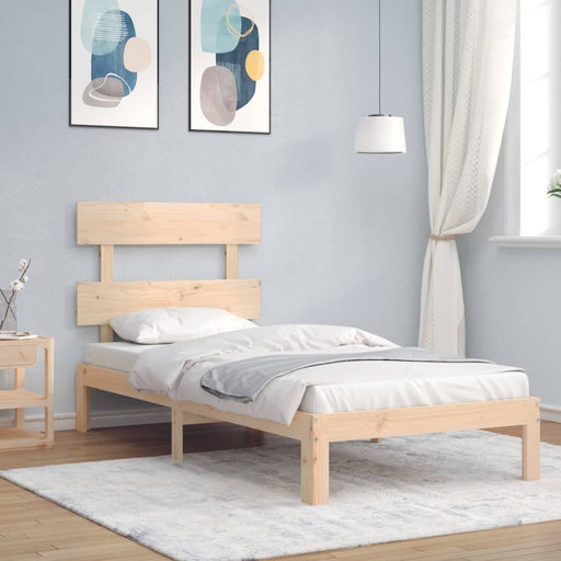 Bedframe Massief Hout