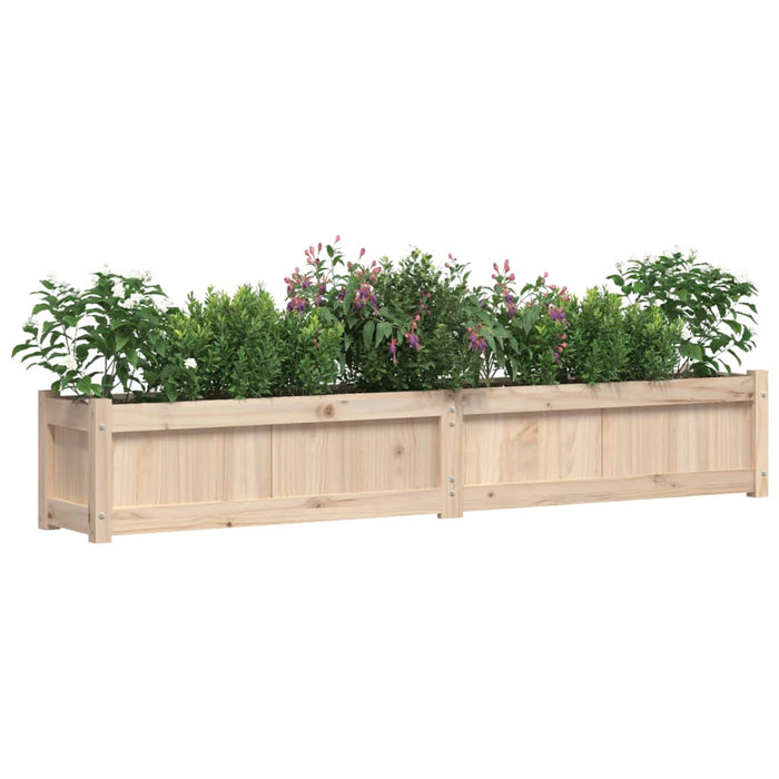 Plantenbak 180X31X31 Cm Massief Grenenhout