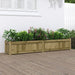 Plantenbak 180X31X31 Cm Massief Grenenhout