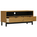 Tv-Meubel Flam 110X40X50 Cm Massief Grenenhout