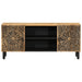 Tv-Meubel 105X33X46Cm Massief Mangohout