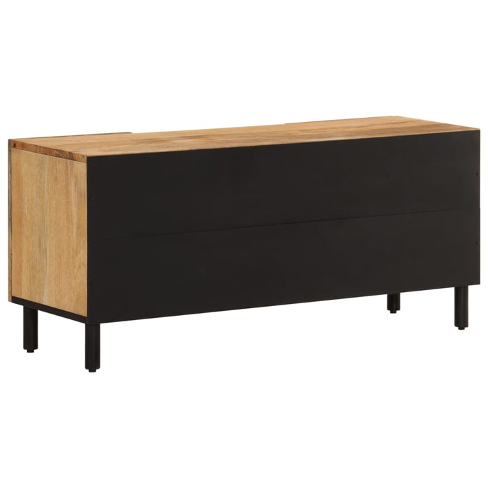 Tv-Meubel 105X33X46Cm Massief Mangohout